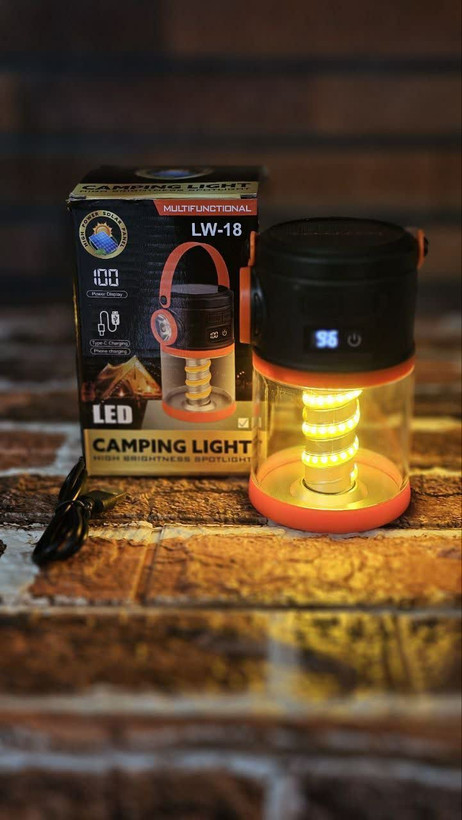 چراغ کمپی طرح فانوس سیار LW-18